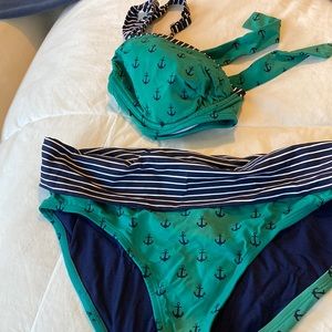 Tommy Bahama cute anchor bikini swimsuit